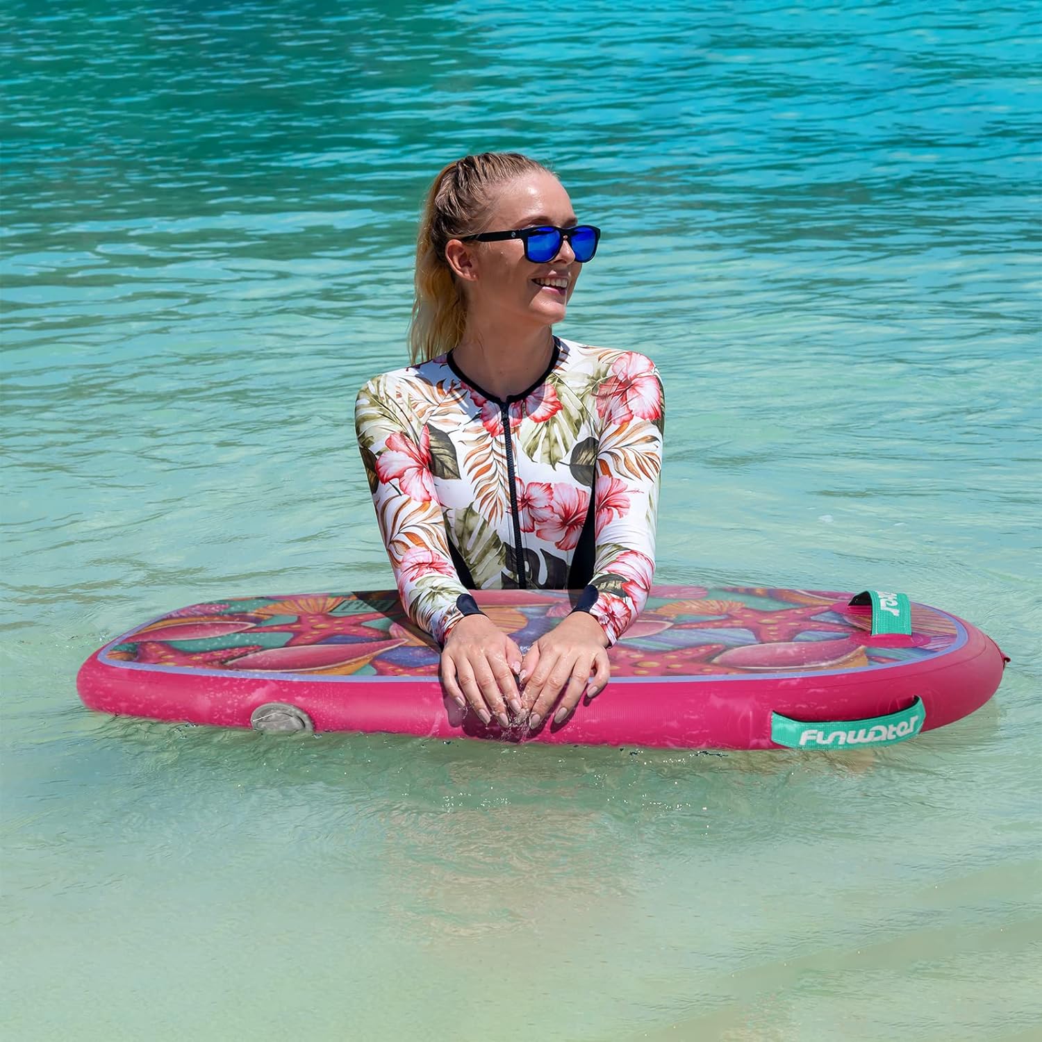 FunWater Bodyboard Coral 94-110 cm 4